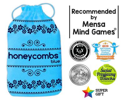 Honeycombs Blue - plastry miodu PIATNIK. Wydawca: Piatnik. SmakLiter.pl Opakowanie Honeycombs Blue - plastry miodu PIATNIK