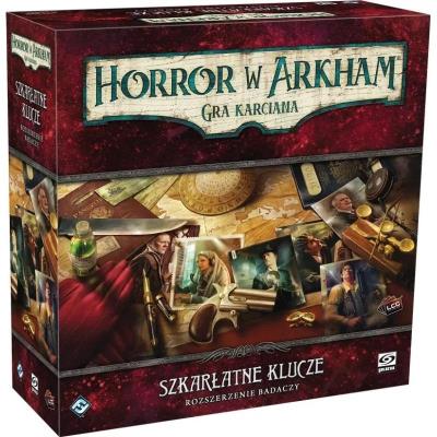 Horror w Arkham LCG: Szkarłatne klucze GALAKTA. Wydawca: GALAKTA. SmakLiter.pl Opakowanie Horror w Arkham LCG: Szkarłatne klucze GALAKTA