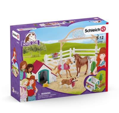 Opakowanie Horse club, konie- goście Hannah z suczką ruby SLH42458
