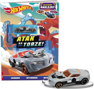 Okładka książki Hot Wheels. Atak na torze!