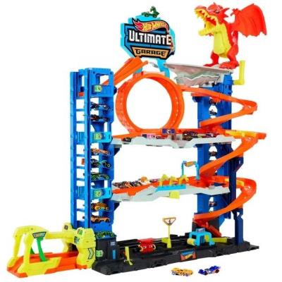 Opakowanie Hot Wheels City Mega Garaż Atak smoka HKX48