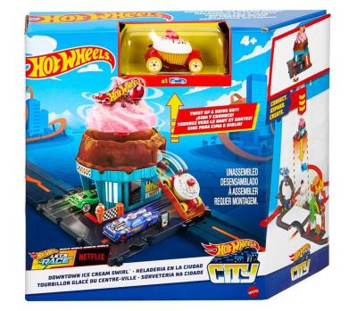 Opakowanie Hot Wheels City Rajdowa lodziarnia HTN77