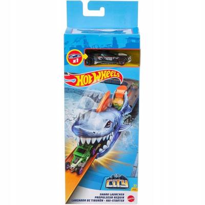 Opakowanie Hot Wheels City Wyrzutnia Rekin GVF43