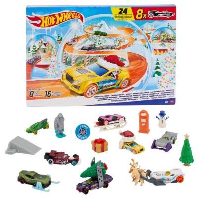 Opakowanie Hot Wheels Kalendarz adwentowy 2024