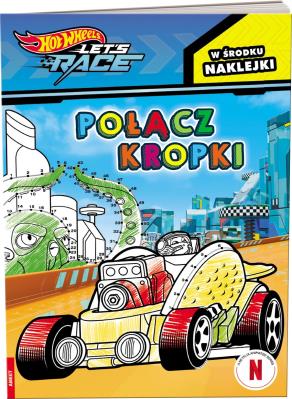 Okładka książki Hot Wheels Let's Race połącz kropki SPCS-1601