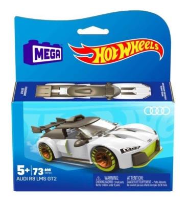 Opakowanie Hot Wheels Mega klocki Audi R8 LMS GT2 HKF93
