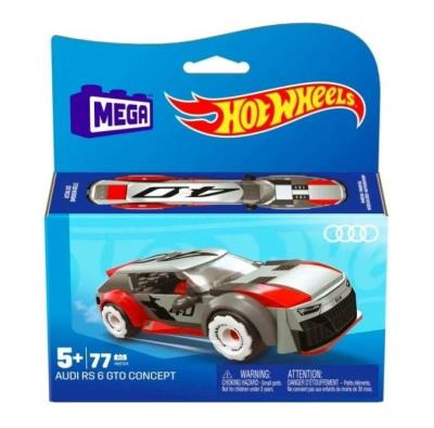 Opakowanie Hot Wheels Mega klocki Audi RS6 GTO HKF94