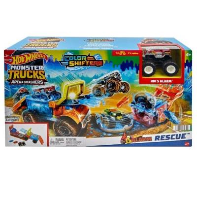 Opakowanie Hot Wheels Monster Trucks Na ratunek zmiana koloru