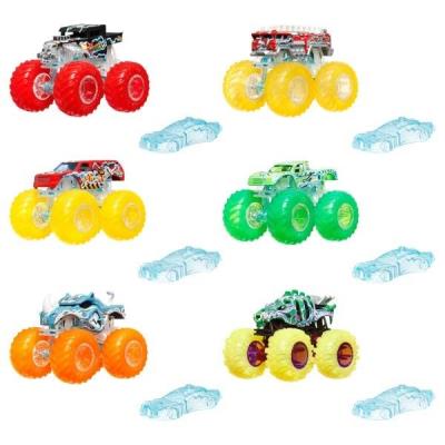 Opakowanie Hot Wheels Monster Trucks Power Smashers mix