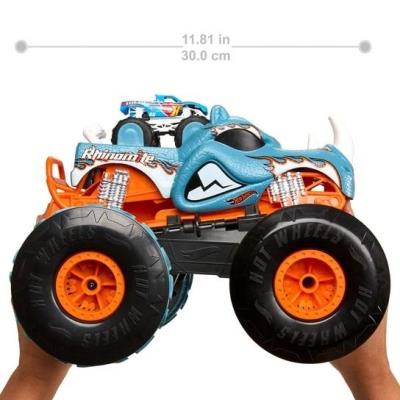 Opakowanie Hot Wheels. Monster Trucks Rhinomite R/C 1:12