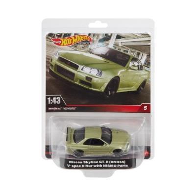 Opakowanie Hot Wheels Premium Nissan Skyline GT-R (BNR34)