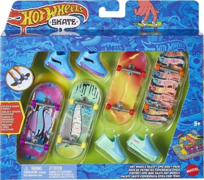 Opakowanie Hot Wheels Skate Deska + buty 4-pak