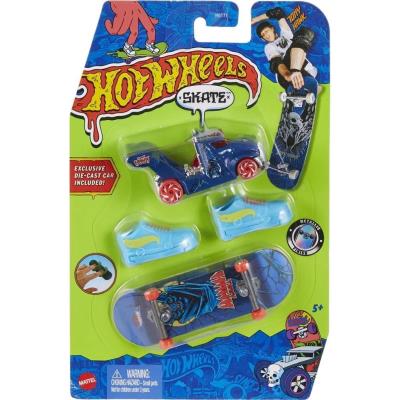Opakowanie Hot Wheels Skate Deskorolka + buty + auto HGT74