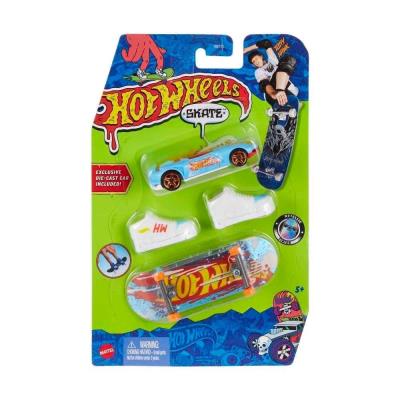 Opakowanie Hot Wheels Skate Deskorolka + buty + auto HGT76