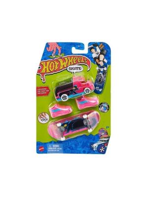 Opakowanie Hot Wheels Skate Deskorolka + buty + auto HGT79