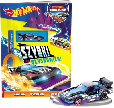 Okładka książki Hot Wheels Szybki jak błyskawica