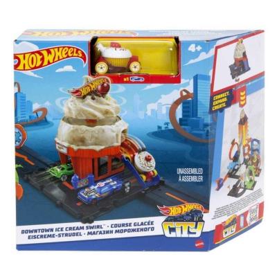 Opakowanie Hot Wheels tor City rajdowa lodziarnia HKK38