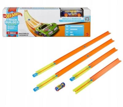 Opakowanie Hot Wheels Track Builder Zestaw torów + autko