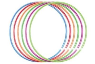 Opakowanie Hula hop kręcony 90cm MIX