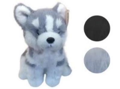Husky pluszowy 25cm mix. Wydawca: Czapska. SmakLiter.pl Opakowanie Husky pluszowy 25cm mix
