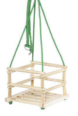 Huśtawka drewniana. Wydawca: Baczek. SmakLiter.pl Opakowanie Huśtawka drewniana