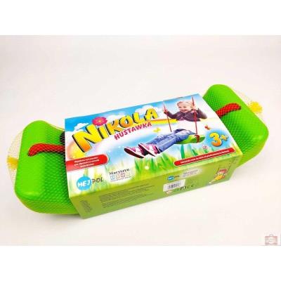 Huśtawka Nikola. Wydawca: Macyszyn Toys. SmakLiter.pl Opakowanie Huśtawka Nikola