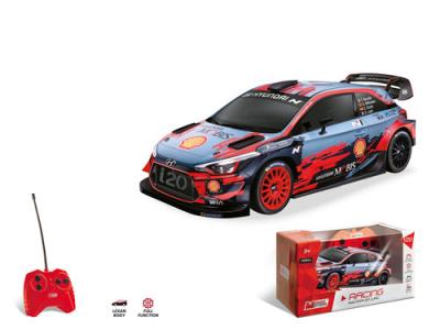 Hyundai i20 WRC 1:28 auto zdalnie sterowane. Wydawca: Playme. SmakLiter.pl Opakowanie Hyundai i20 WRC 1:28 auto zdalnie sterowane