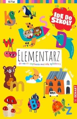 Okładka książki Idę do szkoły. Elementarz do nauki czytania metodą