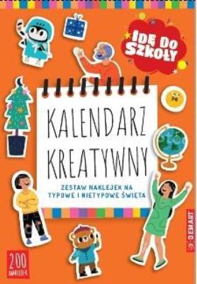 Okładka książki Idę do szkoły. Kalendarz kreatywny