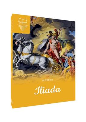 Iliada TW. Autor: Homer. SmakLiter.pl Okładka książki Iliada TW