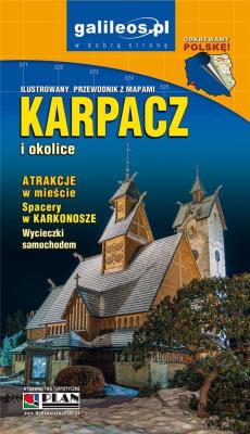Ilustrowany przewodnik - Karpacz. Autor: Papaj Marcin. SmakLiter.pl Okładka książki Ilustrowany przewodnik - Karpacz