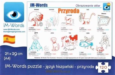 Opakowanie iM-Words Puzzle 96 Hiszpański - Przyroda