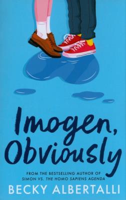 IMOGEN OBVIOUSLY. Autor: Becky Albertalli. SmakLiter.pl Okładka książki IMOGEN OBVIOUSLY