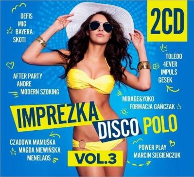 Okładka książki Imprezka Disco Polo vol.3 (2CD)