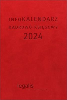 Opakowanie infoKALENDARZ kadrowo-księgowy 2024