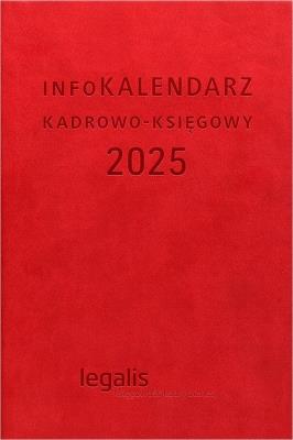 Okładka książki infoKalendarz kadrowo-księgowy 2025