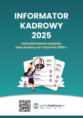 Opakowanie Informator kadrowy 2025
