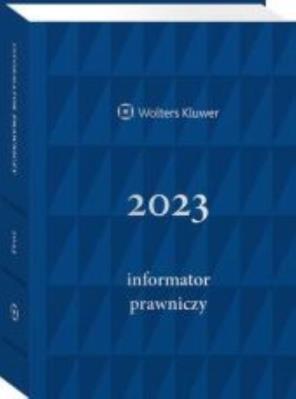 Opakowanie Informator Prawniczy 2023, granatowy (format A5)