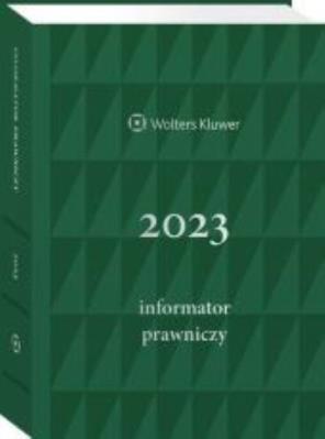 Opakowanie Informator Prawniczy 2023 zielony (format A5)