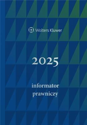 Okładka książki Informator Prawniczy 2025 granat A5