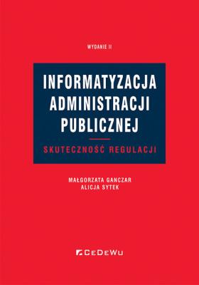 Okładka książki Informatyzacja administracji publicznej w.2