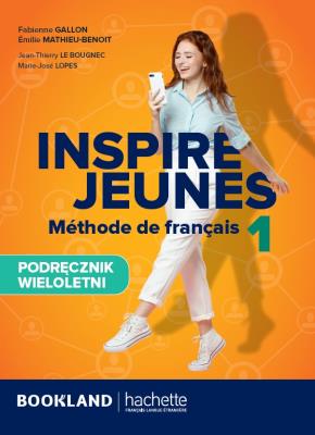 Okładka książki Inspire Jeunes 1 podręcznik + audio online
