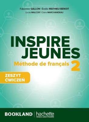 Okładka książki Inspire Jeunes 2 zeszyt ćwiczeń + audio