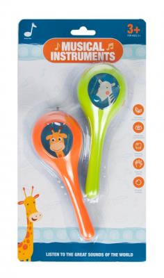 Opakowanie Instrumenty muzyczne marakasy