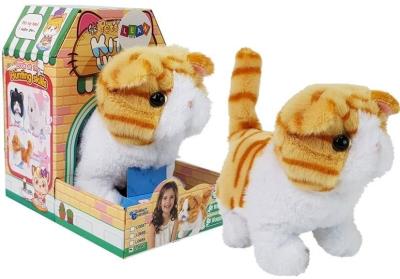 Opakowanie Interaktywny kot biało-rudy