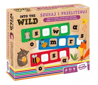 Into the Wild - Szukaj i przeliteruj CARTAMUNDI. Wydawca: Cartamundi. SmakLiter.pl Opakowanie Into the Wild - Szukaj i przeliteruj CARTAMUNDI