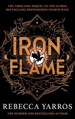 Iron Flame. Autor: Rebecca Yarros. SmakLiter.pl Okładka książki Iron Flame