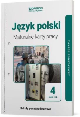 J. polski LO 4 Maturalne karty pracy ZP Linia I. Autor: Urszula Jagiełło, Steblecka-Jankowska Magdalena. SmakLiter.pl Okładka książki J. polski LO 4 Maturalne karty pracy ZP Linia I