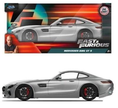 Jada F&F Mercedes AMG GT 1:24. Wydawca: Jada. SmakLiter.pl Opakowanie Jada F&F Mercedes AMG GT 1:24