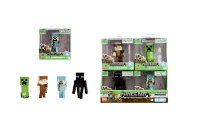 Jada Minecraft Figurki 6,5cm mix. Wydawca: Jada. SmakLiter.pl Opakowanie Jada Minecraft Figurki 6,5cm mix
